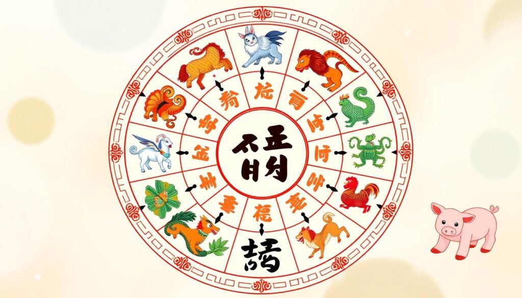 Tabela de signos do horóscopo chinês